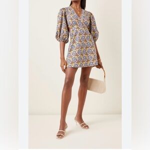 Alexis Orissa Cutout Printed Mini Dress, Size Small